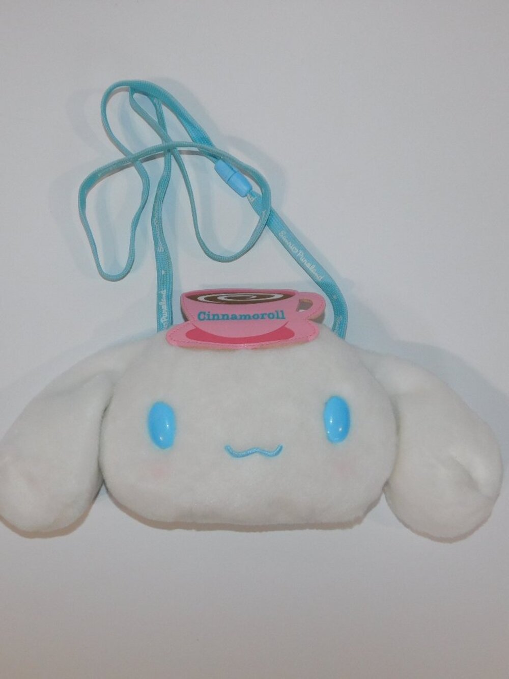 Sanrio Puroland Japan Cinnamoroll  Plush Pass Case Bag Purse Lt Ed Original 2021